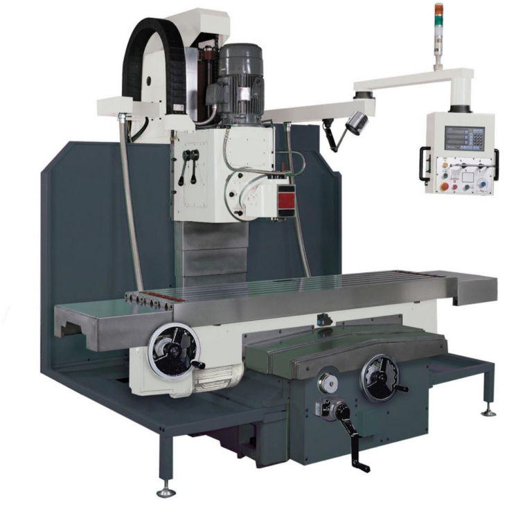 6HMU – Clausing Horizontal Mill with Vertical Angle Head, 86.6” Long x 21.2” Wide Table