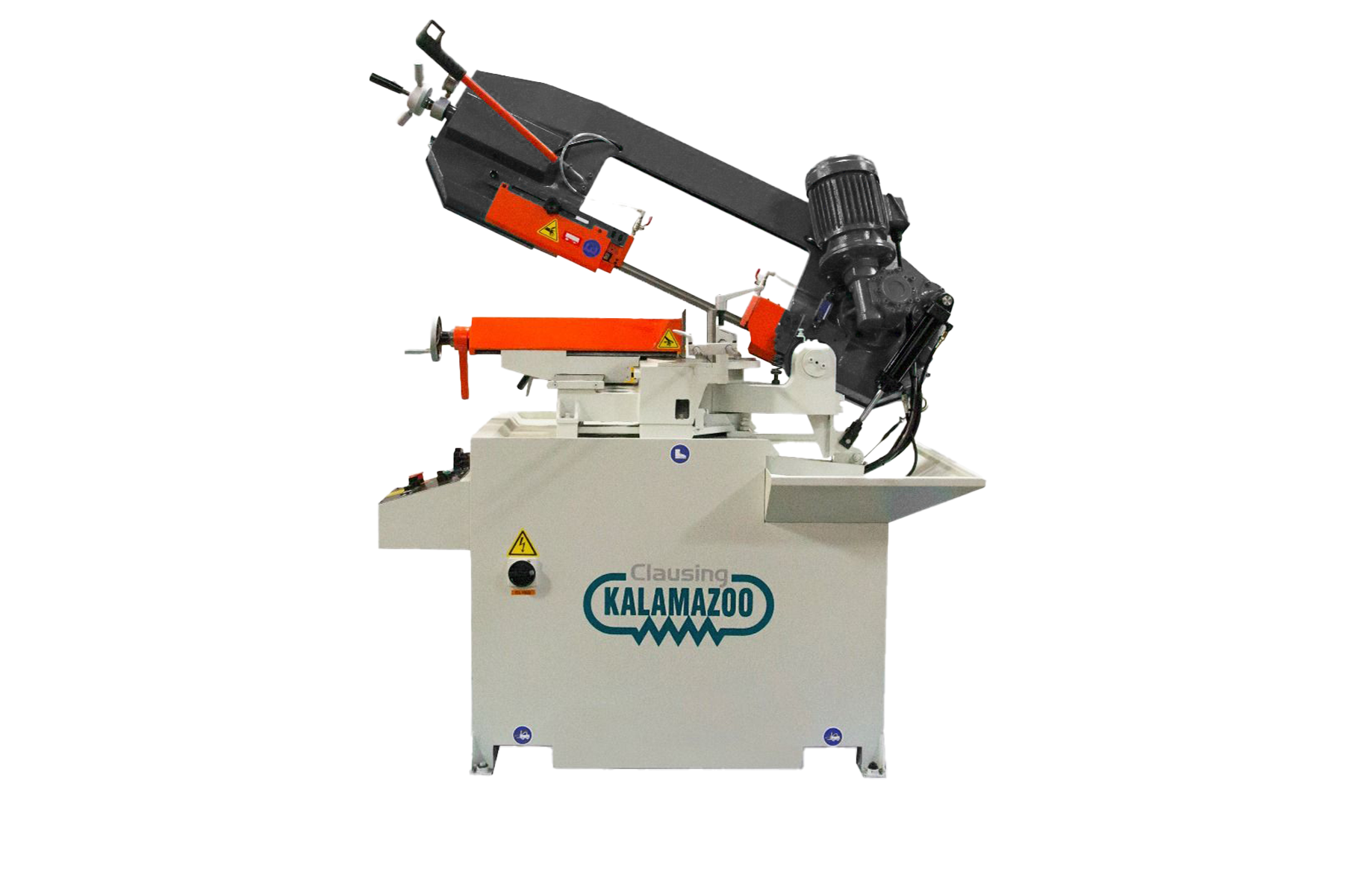 MS10D – Clausing Kalamazoo Manual Horizontal Double Miter Bandsaw 13.8” x 7.9” Max Rectangular Capacity